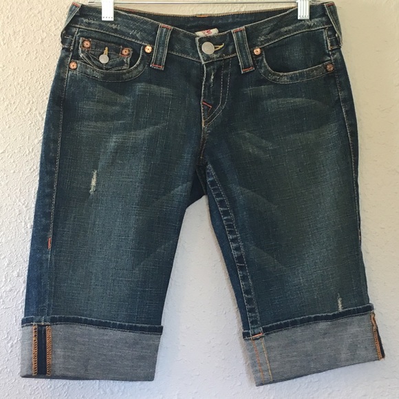 true religion bermuda shorts